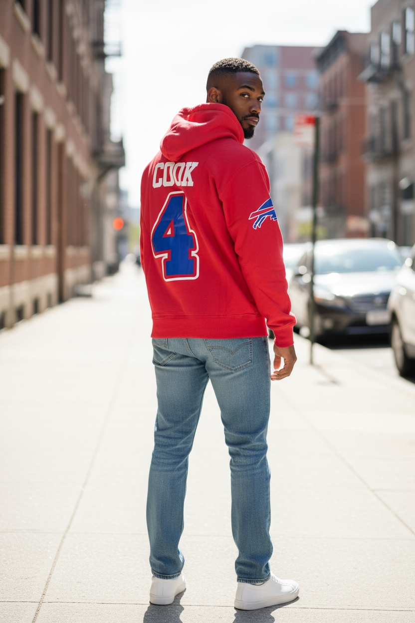 Men Bills Hoodie