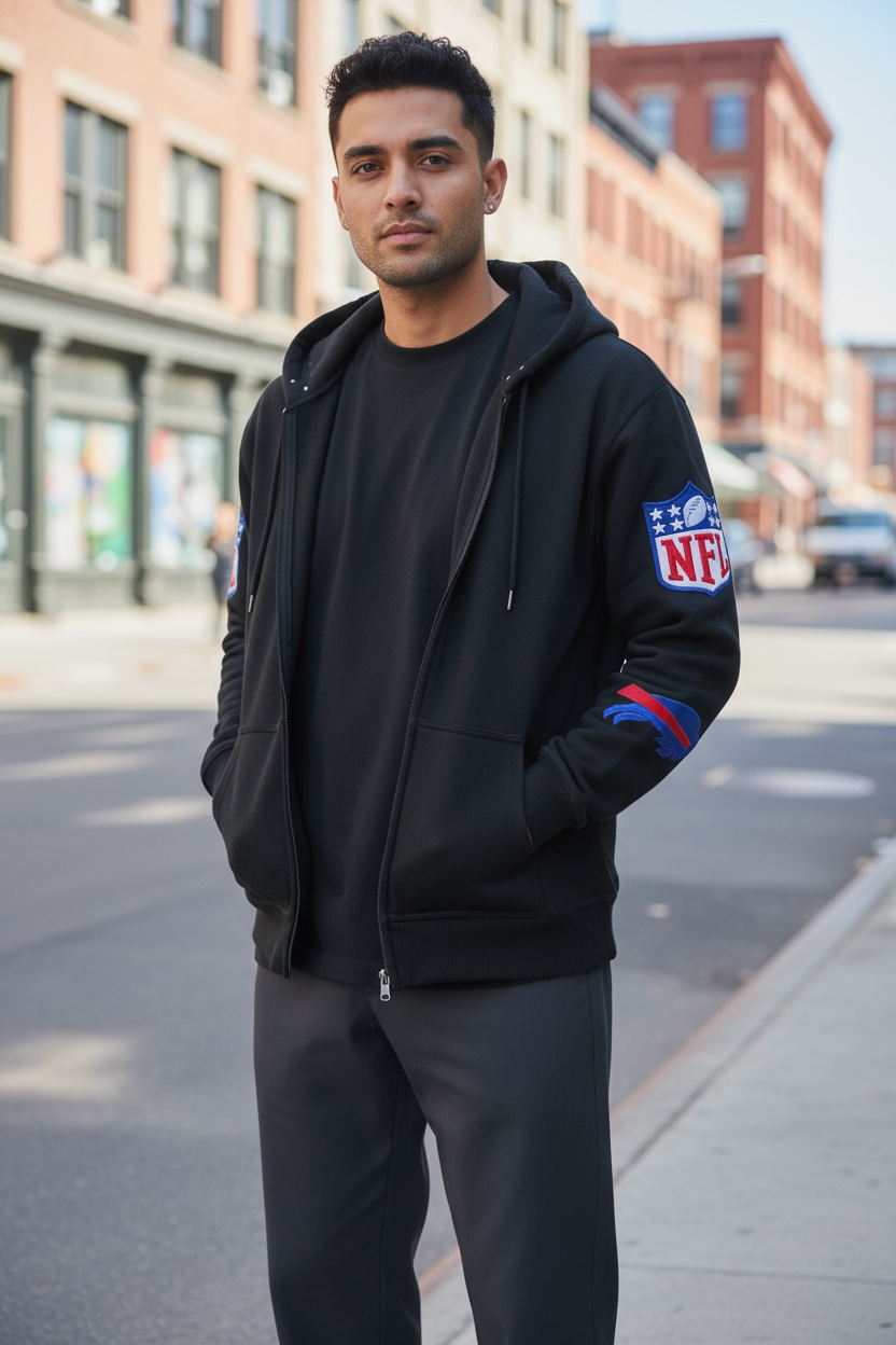Men Bills Hoodie