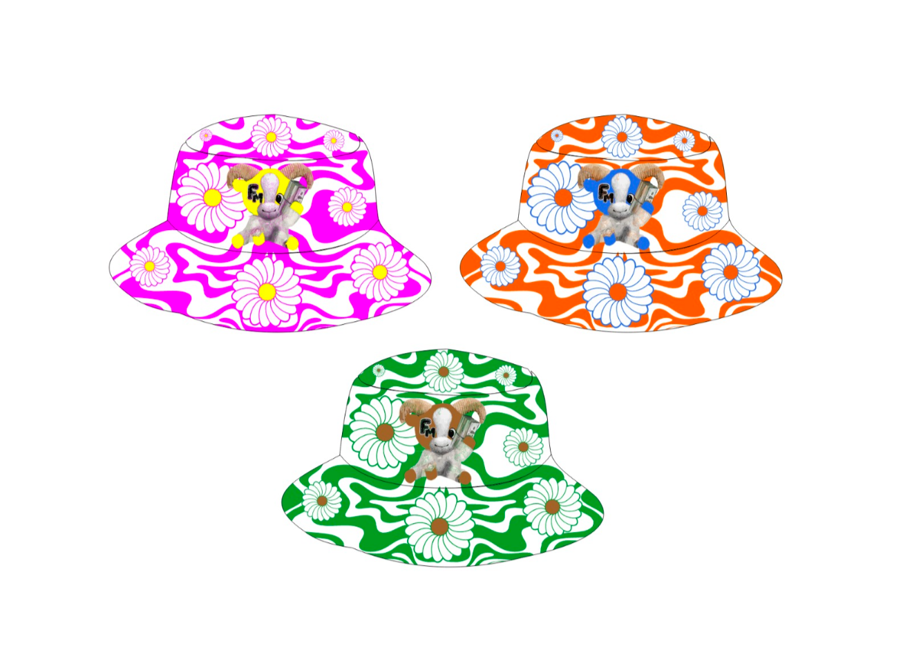Flower Bucket Hat
