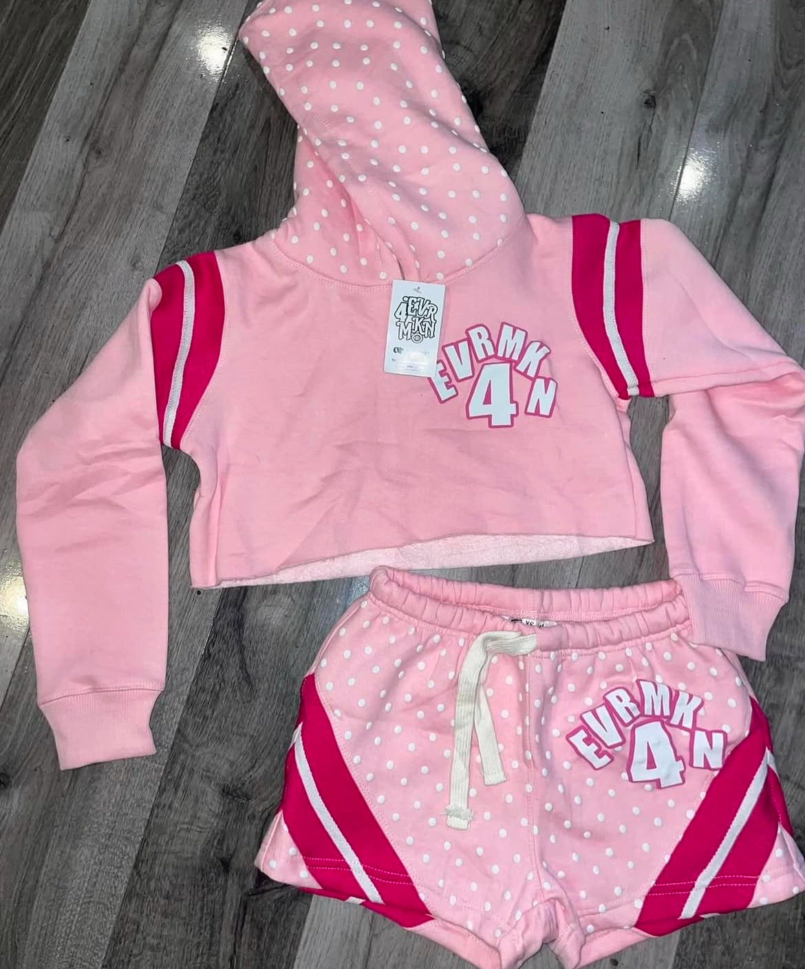 Polka Dot Short Set