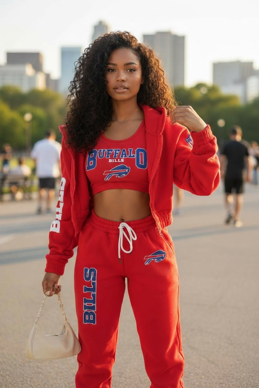Women Bills 3 piece Sweatsuit